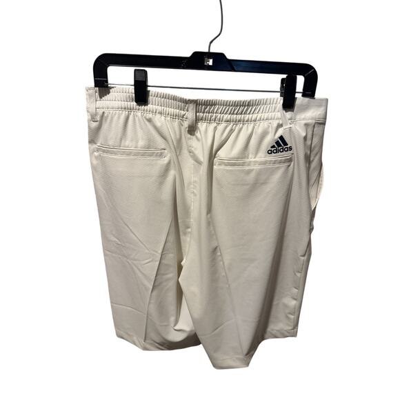 Adidas Advantage Golf Men’s Shorts – Cream/White – Size 34 - Picture 5 of 5